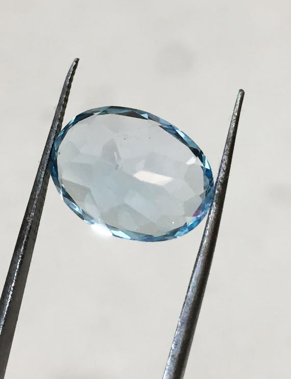 11.50 Ratti (10.35 ct) Natural Blue Topaz